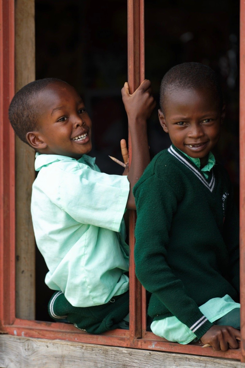 Masai Mara Solidarity - 2 children